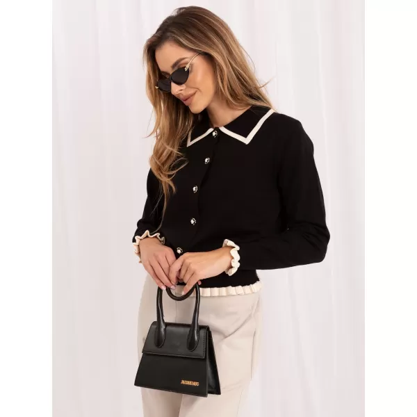  Dámský svetr ITALY MODA IR-SW-QF9581.13 BLACK 