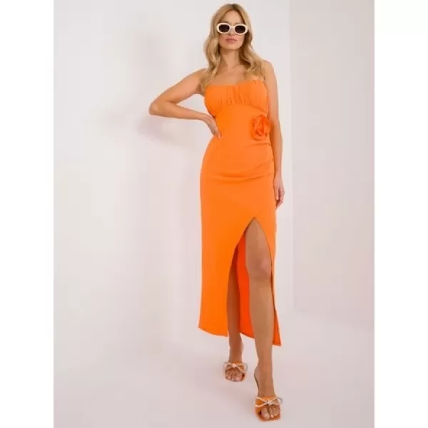 Dámské šaty ITALY MODA DHJ-SK-18992.62 ORANGE 