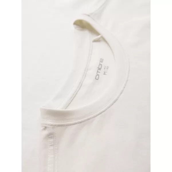 Pánské triko OMBRE OM-TSPT-0259 WHITE 