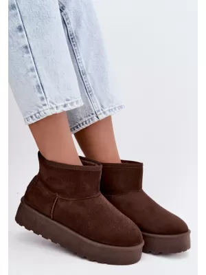 Dámské boty BIG STAR SHOES UU274223 BROWN/BEIGE SHADOWS