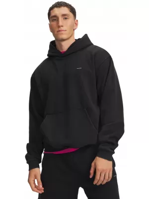Pánská mikina UNDER ARMOUR UA M ICON VINTAGE FLEECE HD 6019104-008 ČERNÁ