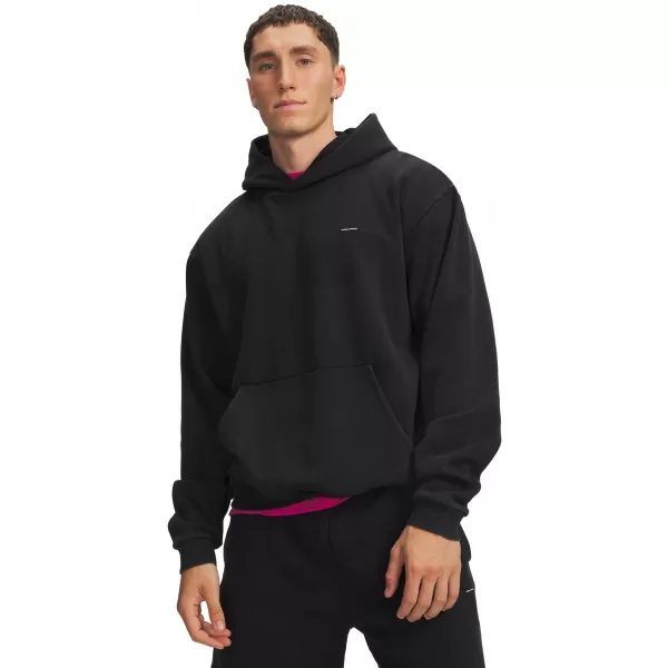  Pánská mikina UNDER ARMOUR UA M ICON VINTAGE FLEECE HD 6019104-008 ČERNÁ 