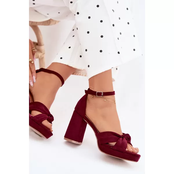  Dámské sandály BOTO P-1444 RED 