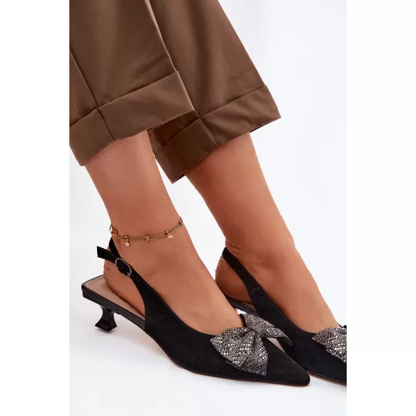  Dámské sandály D&A 42761-19 BLACK 