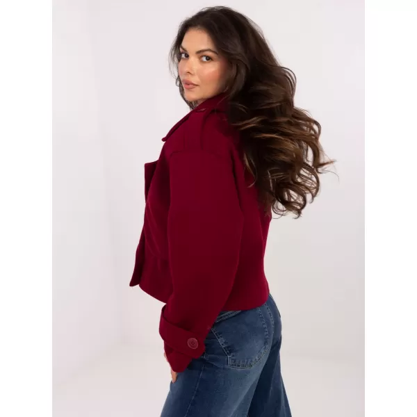  Dámská bunda RUE PARIS IT-KR-A9558.62 BURGUNDY 