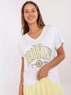 Dámský set RELEVANCE RV-KMPL-A774.49 WHITE-YELLOW