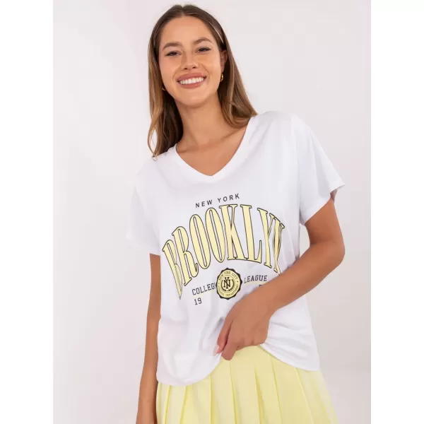  Dámský set RELEVANCE RV-KMPL-A774.49 WHITE-YELLOW 