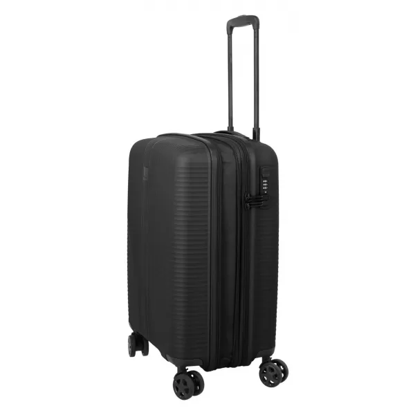  Kufr TRAVELITE AIR STRIPE 4W S EXP BLACK 