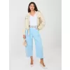 Dámské kalhoty RUE PARIS IT-SP-FL9929-1.74 LIGHT BLUE
