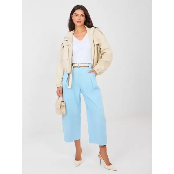  Dámské kalhoty RUE PARIS IT-SP-FL9929-1.74 LIGHT BLUE 