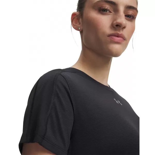  Dámské triko UNDER ARMOUR UA VELOCITI REFLCT SS 6015283-001 ČERNÁ 