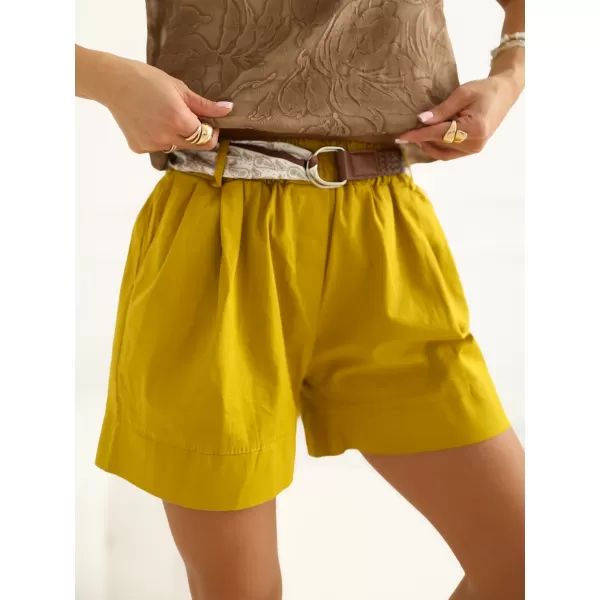  Dámské kraťasy ITALY MODA IT-SN-FL10552SPL.49 OLIVE 