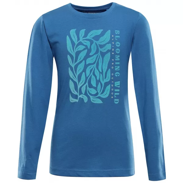  Dětské triko ALPINE PRO ECCO 2 VALLARTA BLUE VARIANTA PC 