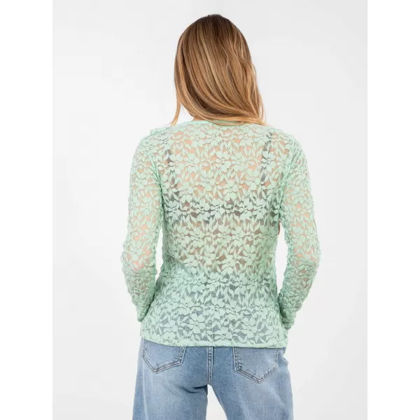 Dámská halenka RUE PARIS MI-BZ-M6713.86 PISTACHIO 