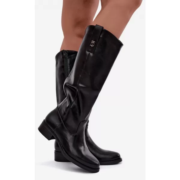  Dámské kozačky BOTO 6510 BLACK 