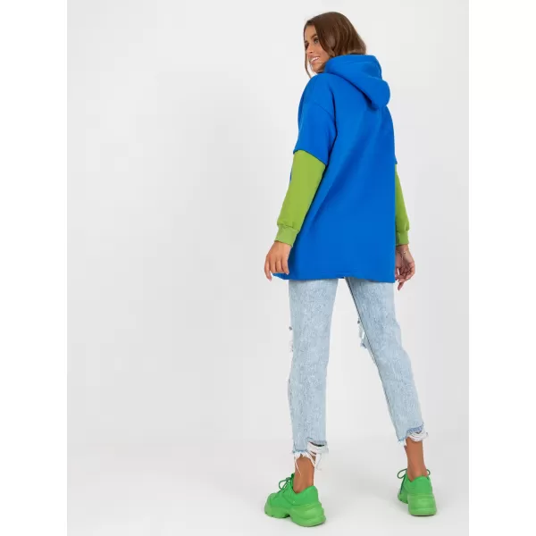  Dámská mikina RUE PARIS RV-BL-8232.27X DARK BLUE 