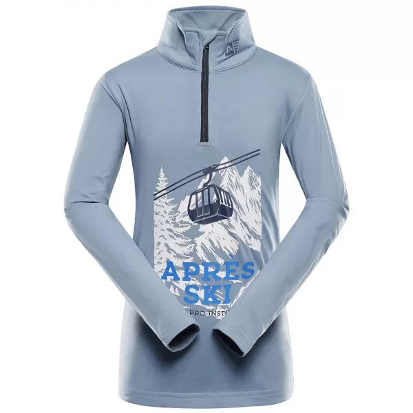  Dětské rychleschnoucí triko ALPINE PRO STANSO ASHLEY BLUE VARIANTA PE 