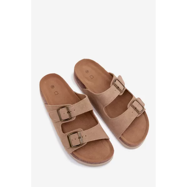  Dámské pantofle BOTO 2832 KHAKI 