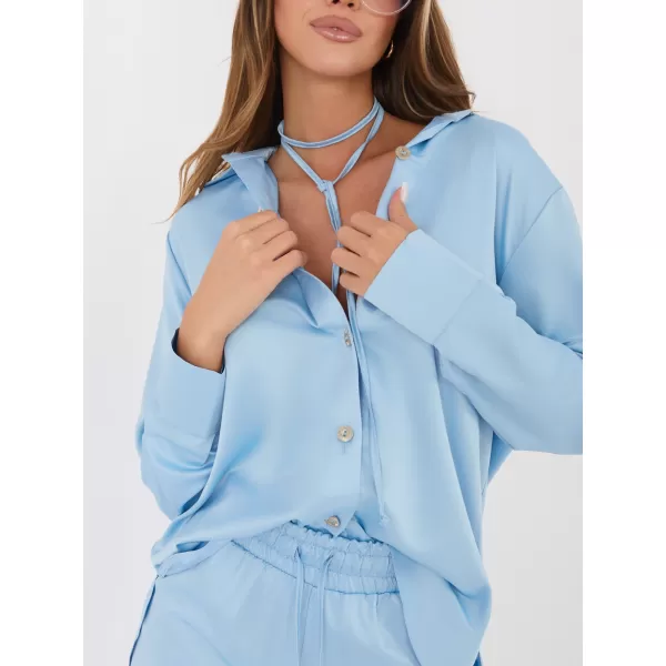  Dámský komplet LAKERTA LK-KMPL-510060.00 LIGHT BLUE 
