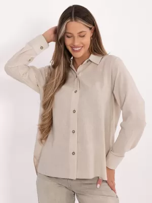 Dámská košile LAKERTA LK-KS-510109.70 BEIGE