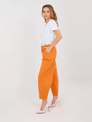 Dámské kalhoty ITALY MODA IT-SP-FL10125.80 ORANGE