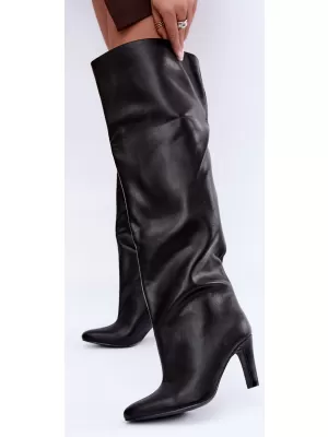 Dámské kozačky BOTO 8597 BLACK