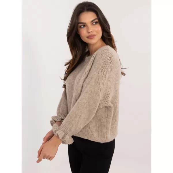  Dámský svetr ITALY MODA MI-SW-2912.10X BEIGE 