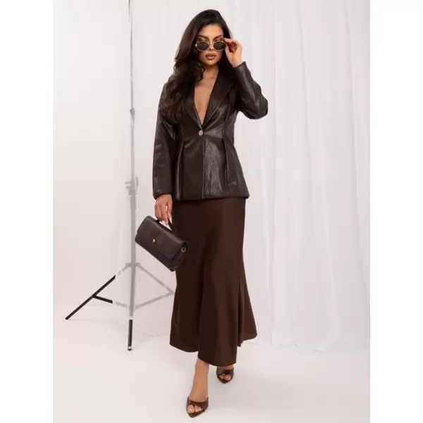  Dámská bunda RUE PARIS IT-MA-FL10090.81 DARK BROWN 