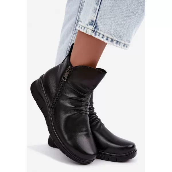 Dámské kotníkové boty VINCEZA 133117 BLACK 