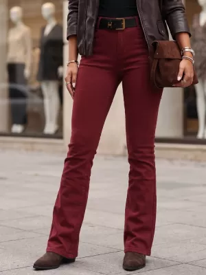 Dámské kalhoty DSTREET BORDO
