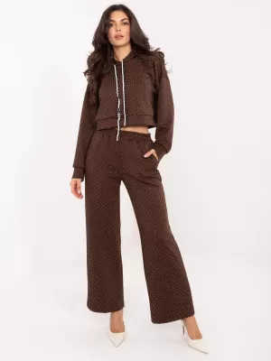 Dámský set RUE PARIS IT-KMPL-21719.86 BROWN