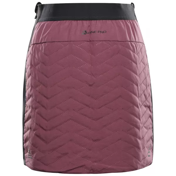  Dámská zateplená sukně ALPINE PRO LOLLA 3 GRAPE NECTAR 