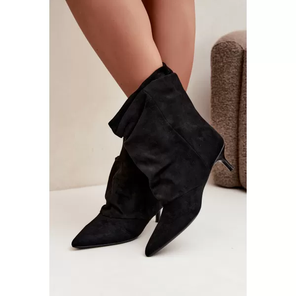  Dámské kotníkové boty BOTO 7100 BLACK 