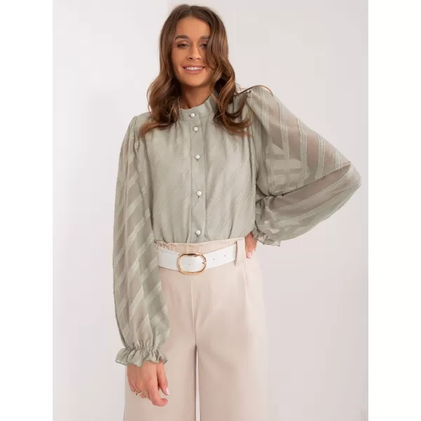  Dámská košile LAKERTA LK-KS-509588.98 PISTACHIO 