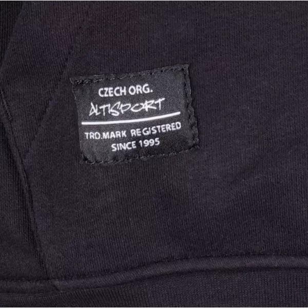  Pánská mikina ALTISPORT NP/ALMST44001 BLACK OPAL 
