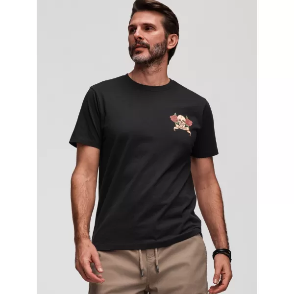  Pánské triko OMBRE OM-TSPT-0257 BLACK 