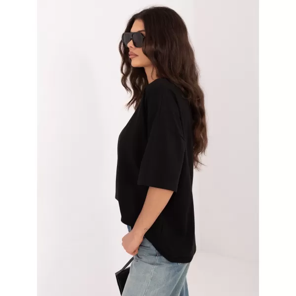  Dámské tričko RUE PARIS RV-BZ-A1230.12 BLACK 