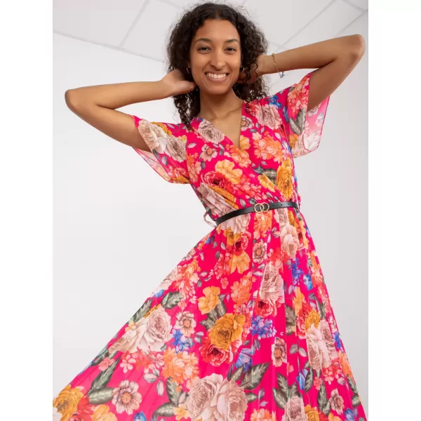  Dámské šaty ITALY MODA DHJ-SK-13162.92 DARK PINK 