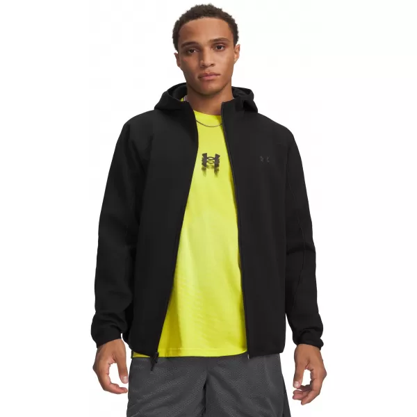  Pánská mikina UNDER ARMOUR UA UNSTOPPABLE FLC FZ 6013431-008 ČERNÁ 