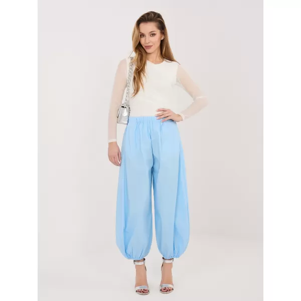  Dámské kalhoty RUE PARIS IT-SP-FL10309.70 LIGHT BLUE 