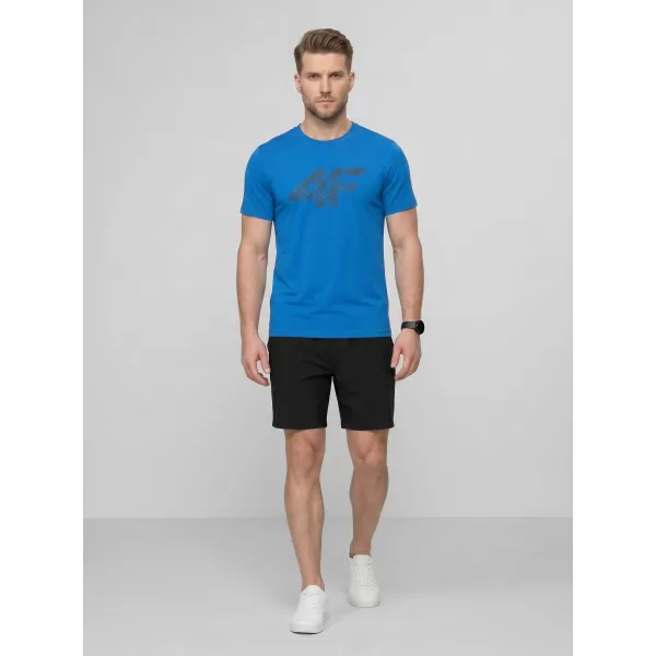  Pánské triko 4F 4FWMM00TTSHM3342 BLUE 