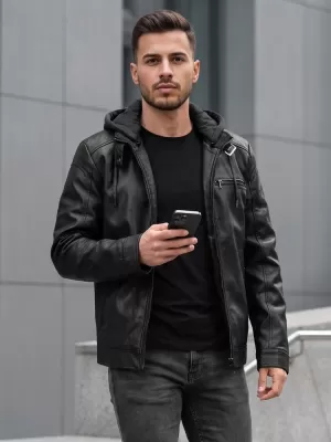 Pánská bunda DSTREET ČERNÁ