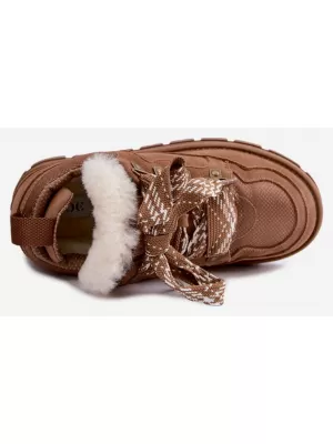 Dámské sněhule GOE UU2N4922 CAMEL