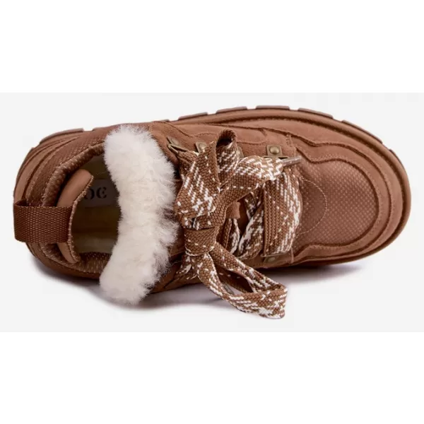  Dámské sněhule GOE UU2N4922 CAMEL 