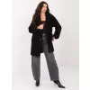 Dámský kabát FACTORY PRICE IT-PL-96965.19 NOIRE