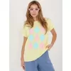 Dámské triko RELEVANCE RV-BZ-A1247.99 BRIGHT YELLOW