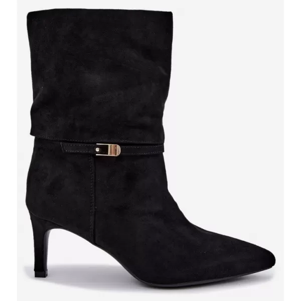 Dámské kotníkové boty BOTO 6519 BLACK 