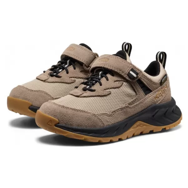  Dětské boty KEEN HIGHTRAIL WP CHILDREN BRINDLE/OAK BUFF 