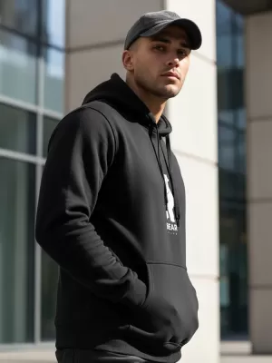 Pánská mikina DSTREET ČERNÁ