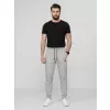 Pánské kalhoty 4F 4FWMM00TTROM1676 COLD LIGHT GREY MELANGE